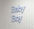 Napis wiszący prosty "Baby Boy"