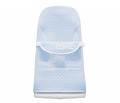 Leżaczek niemowlęcy Royal Baby Blue