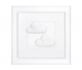 Picture Pure White with clouds