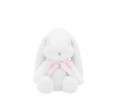 Small Boo Bunny with pink bow