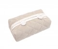 Quilted  wipes cover Caramel Chic