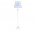Lampa podłogowa  Royal Baby Blue w białe mini kwadraciki
