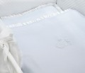 Baby bedding – Misty Jersey light blue