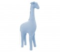 Decorative giraffe linen -  blue 