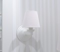  Round sconce - Cheverny Grey with bow
