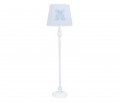 Floor lamp - Royal Baby Blue with white mini squares