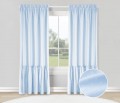 Twilly Dots curtains with flounce 