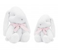 Large Boo bunny with pink bow 
