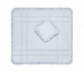Play mat Cheverny grey with pillow