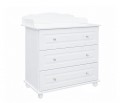Komoda St. Tropez White z przewijakiem 