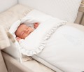 Hooded sleeping bag- Pure White