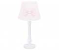 Lampka L' Amour z kokardką Cheverny pudrowa