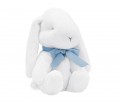 Large Boo bunny with blue bow 