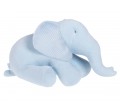 Big blue decorative elephant