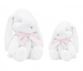 Small Boo Bunny with pink bow