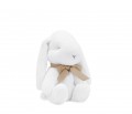 Small Boo bunny with beige bow