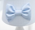 Lampka La Petit Royal Baby Blue w białe mini kwadraciki 