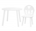 Table and chair with a bow - set
