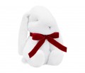 Large Boo bunny with red bow  