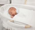 Moses basket Silver Bright