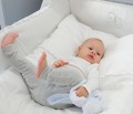 Baby bedding – Silver Bright