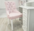 Kelly chair - pink velvet