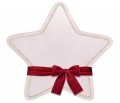 Velvet Star pillow - pink