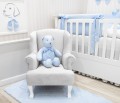 Charly mini armchair- grey velvet