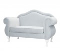 Mini sofa St.Tropez - grey velvet