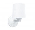Round sconce - Silver Bright