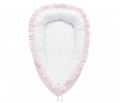Quilted baby nest - pink