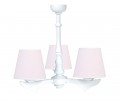 Three - armed chandelier - Cheverny Pink