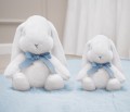 Small Boo bunny with blue bow