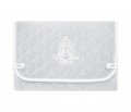 Lovely Grey changing mat with emblem  