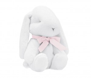 Large Boo bunny with pink bow 