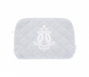 Quilted beauty case Lovely Grey