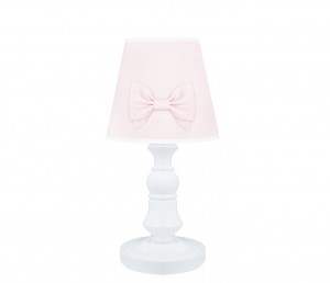 La Petit lamp - Pink with bow 