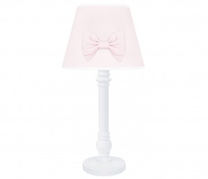 L' Amour  lamp - Pink with bow 
