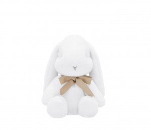 Small Boo Bunny with beige bow