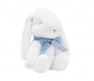Boo bunny with blue bow