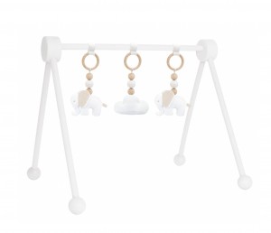 Stojak edukacyjny Baby Gym Classic Almond