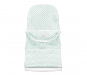 Leżaczek niemowlęcy miętowy