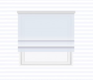 Smooth Roman blind - for individual order