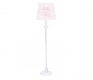 Floor lamp - Pink with bow 