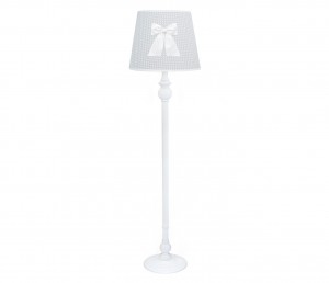 Floor lamp - Cheverny Grey with bow