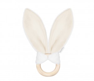 Bunny teether - Classic Almond