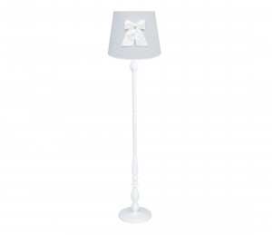 Liv floor lamp - Cheverny Grey with bow