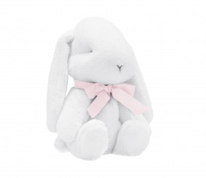 Boo bunny with pink bow