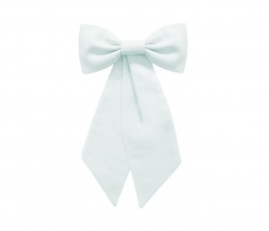 Decorative tied bow - mint