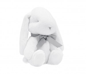 Boo bunny with grey bow